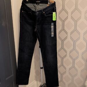 Aero Men's Dark Blue Straight Leg Jeans